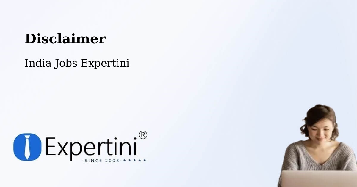 Disclaimer – Phalodi - India Jobs Expertini